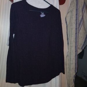 Women's Long Sleeve Top - Purple